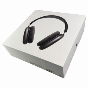 Apple AirPods Max Headphones Gray w/ Box New Cable As Is for Parts / Repair READ